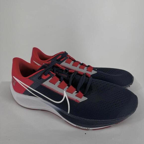 Nike shoes mens 12 navy blue air zoom pegasus 38 patriots running athletic main image 9